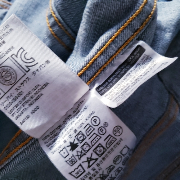 🏷Levi's Women's Sleeveless Denim Vest - S - Picture 5 of 11